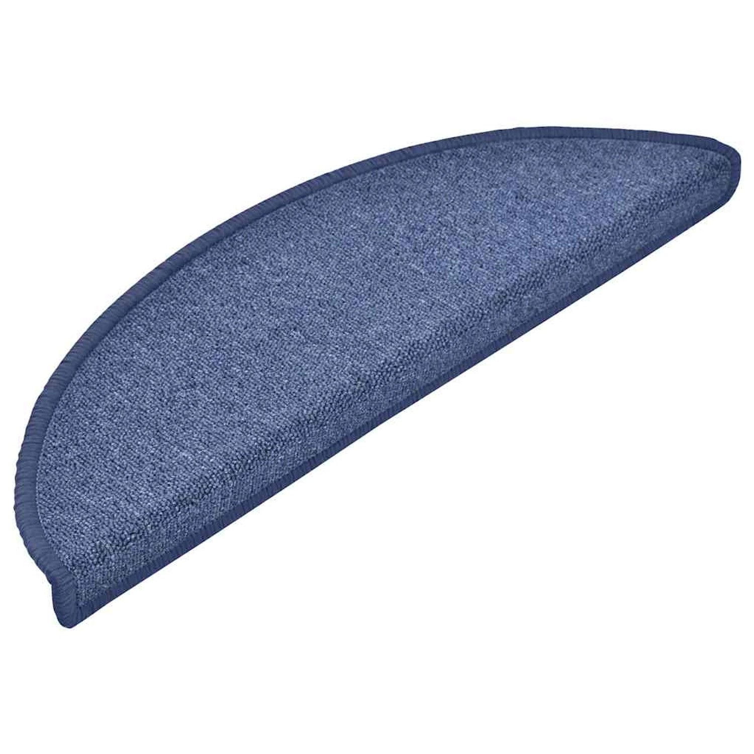 vidaXL Stufenmatten 30 Stk 56x17x3 cm Blau Halbrund 3365740 günstig online kaufen