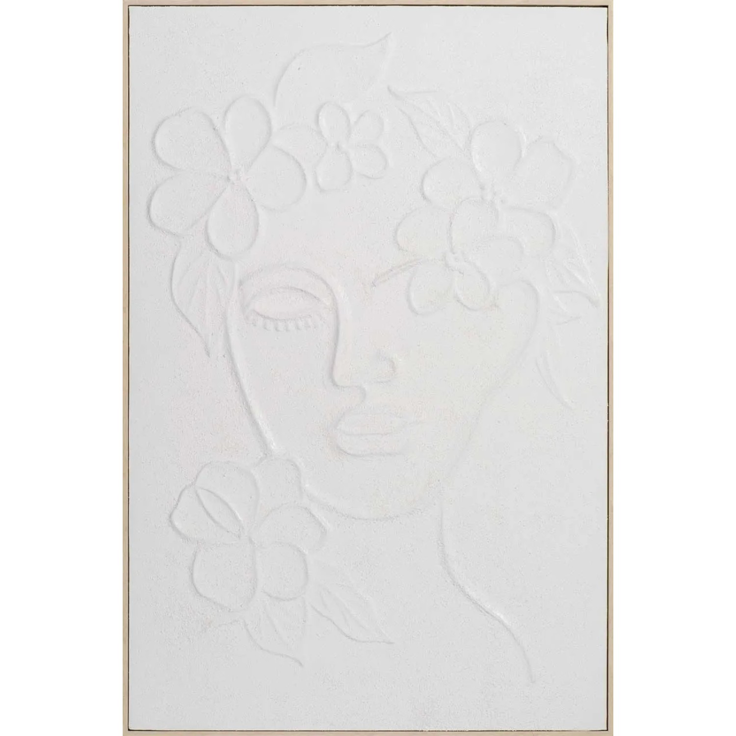 Art Universe Leinwandbild Hidden Lady 80 x 120 cm