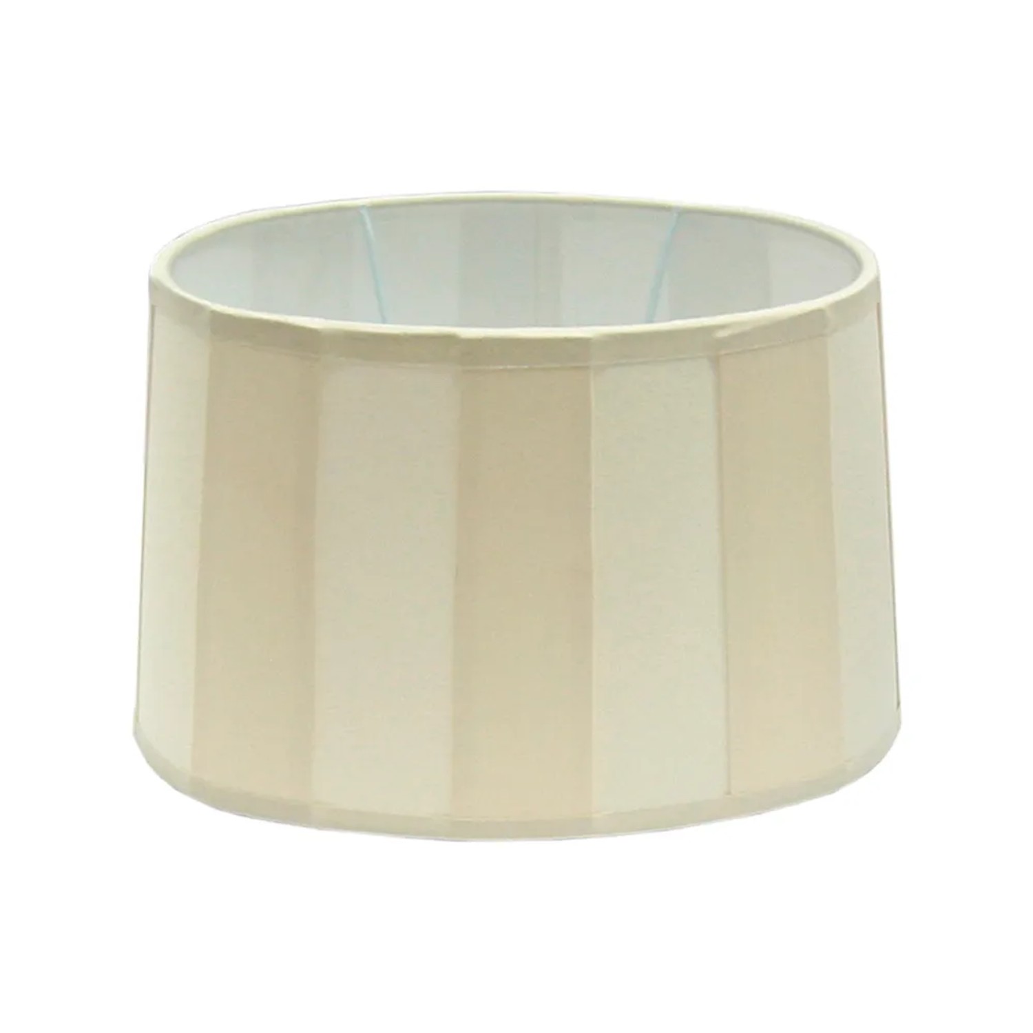 Balkenlampenschirm oval Creme