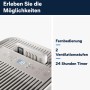 DeLonghi Pinguino Klimagerät: Kompaktes Design mit Fernbedienung und digitalem 24h-Timer.