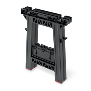 Kistenberg Werkstattbock TECH STAND, 1 Stück, aus Kunststoff, mit Werkzeugablage und Haken.