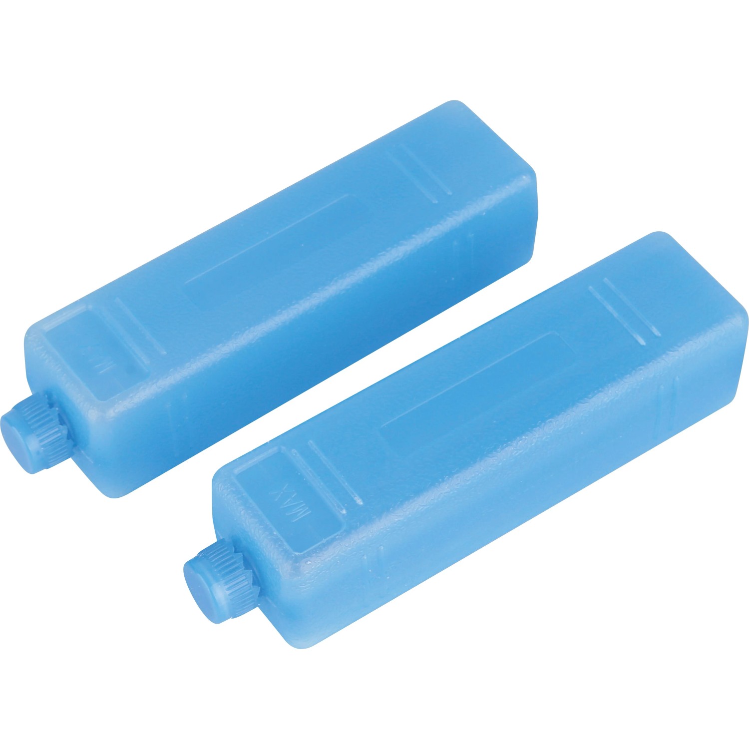 Zwei blaue Kühlakkus für den Luftkühler Cool Air LK-8026.