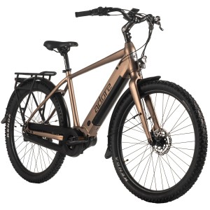 ADORE E-Citybike 27,5 Zoll Alu Cityfahrrad CX-290 Mittelmotor 75NM 15Ah Bronze