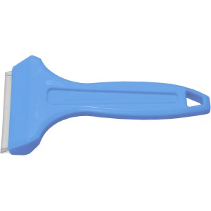 Sonneck Eiskratzer, blau, 17 cm, aus Kunststoff. Kompakter Auto-Eiskratzer für kleine Flächen.