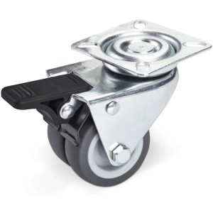 SOTECH Lenkrolle mit Bremse Ø50 mm Traglast Bis 100 Kg