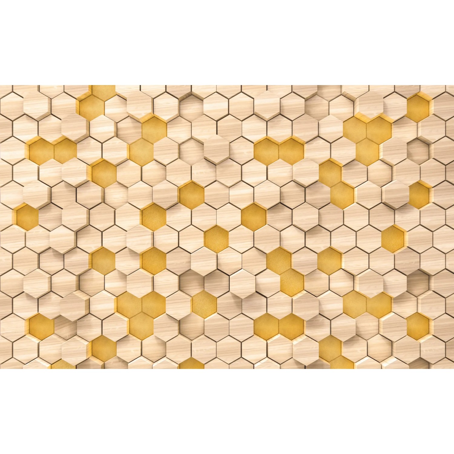 Komar Vliestapete Woodcomb Birch, glatt, grafisch
