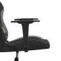 vidaXL Gaming-Stuhl mit Massagefunktion Schwarz und Hellgrau Stoff 345470_10