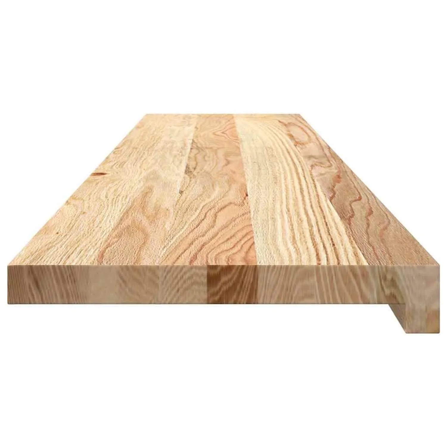 vidaXL Fensterbänke 2 Stk Unbehandelt 120x30x2 cm Massivholz Eiche 4009114_5