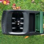 Bosch AXT 25 TC Gartenhäcksler, Ansicht von oben auf das Turbinen-Schnitt-System.