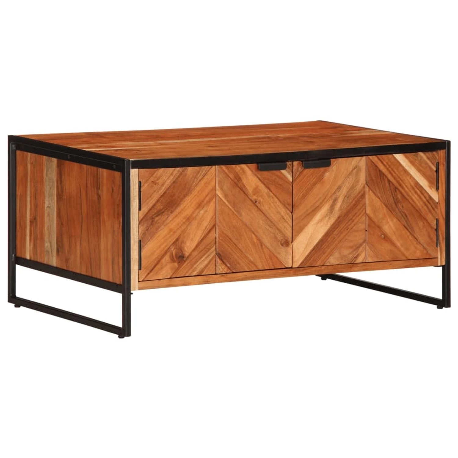 vidaXL Couchtisch 90x55x40 cm Massivholz Akazie 376047 günstig online kaufen