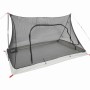 Schwarzes vidaXL Innenzelt 220x128x110cm aus Netzstoff für Camping & Outdoor.