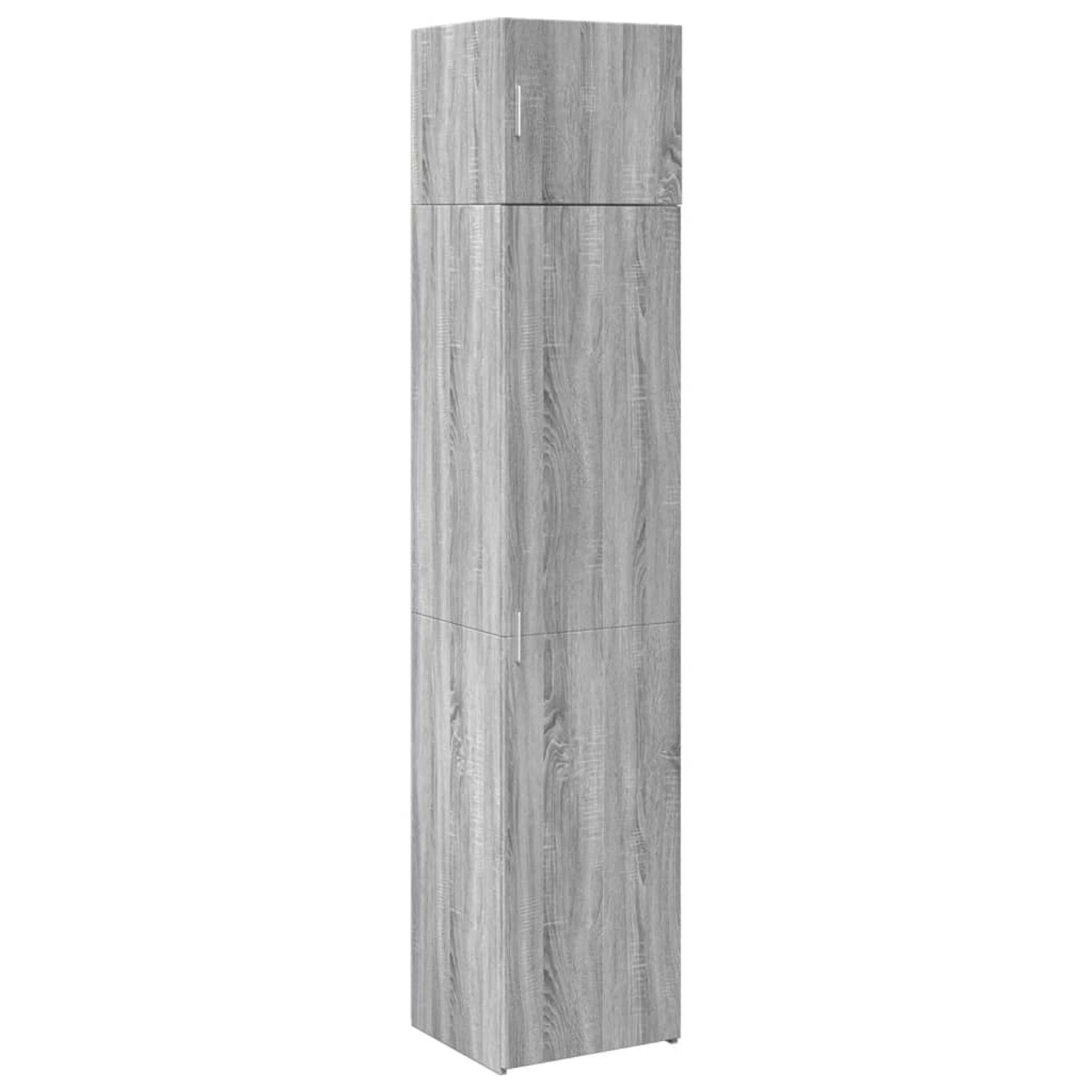 vidaXL Hochschrank Schmal Grau Sonoma 45x42,5x225 cm Holzwerkstoff 3281292