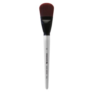 Daler-Rowney Graduate XL Pinsel, Katzenzunge, Größe 40. Synthetik Pinsel für Acryl- und Ölfarben.