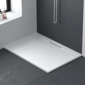 Stano Mineralguss Duschwanne Extra Flach Lyra Weiss 90x120cm