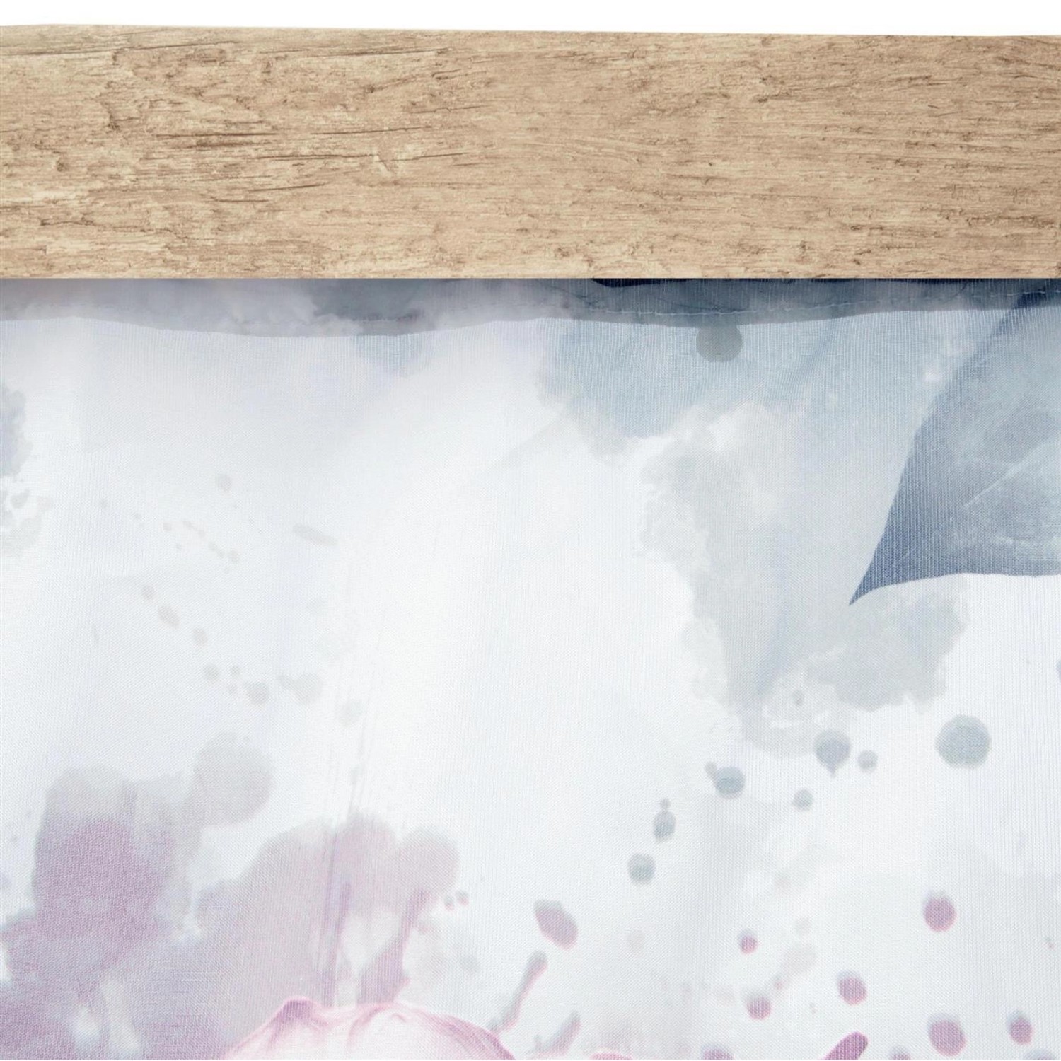 Bestlivings Gardinenschiene 480cm mit Blende Sonoma, Detailansicht