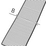 Blaues Conacord Gurtband aus Polypropylen, 25 mm breit.