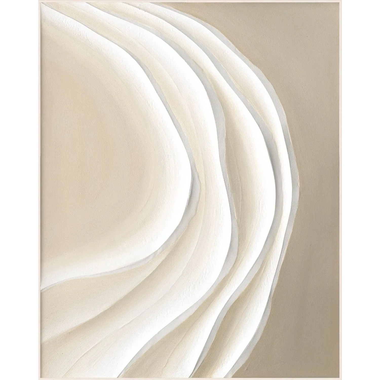 Art Universe Leinwandbild Sandy Waves 80 x 100 cm