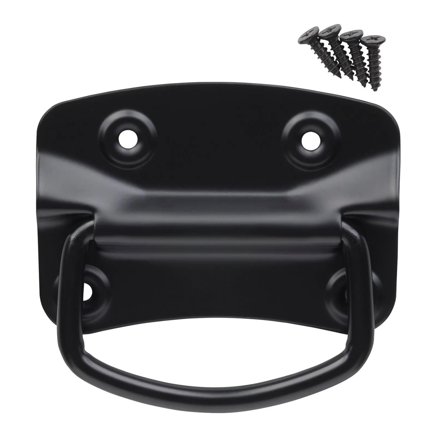 SOTECH 1 Paar Kistengriffe 100 x 70 mm Edelstahl SS201 Schwarz