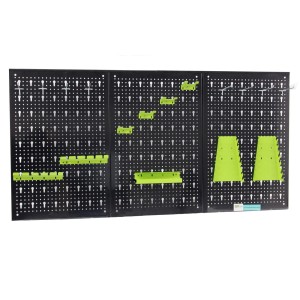 TRUTZHOLM Werkzeugwand 120x60 cm 17 Teile Set Metall Lochwand