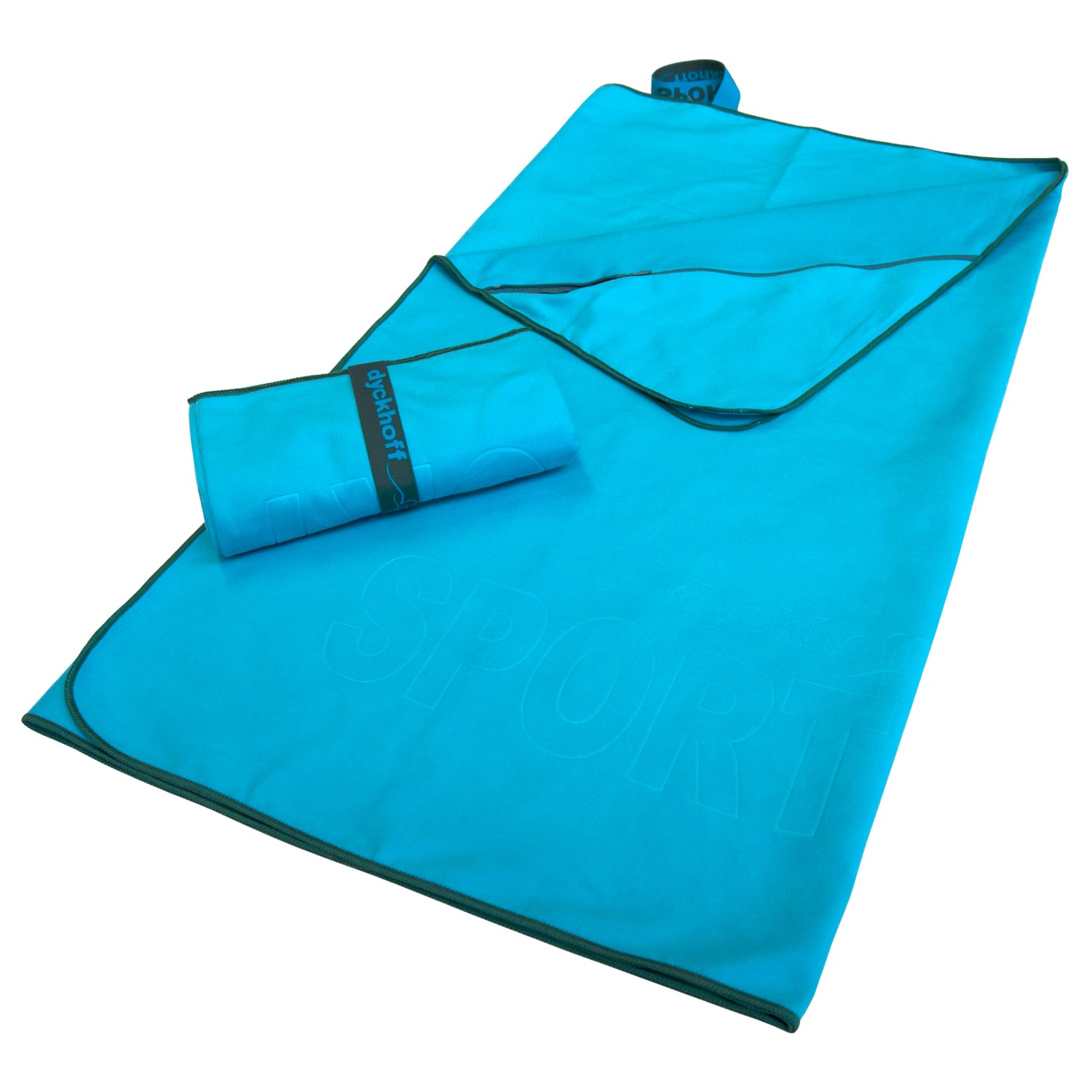 Thumbnail - Dyckhoff Sporttuch Sports Mikrofaser Karibik 60 x 120 cm