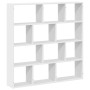 vidaXL Würfelregal 12 Fächer Weiß Holzwerkstoff 860004_6