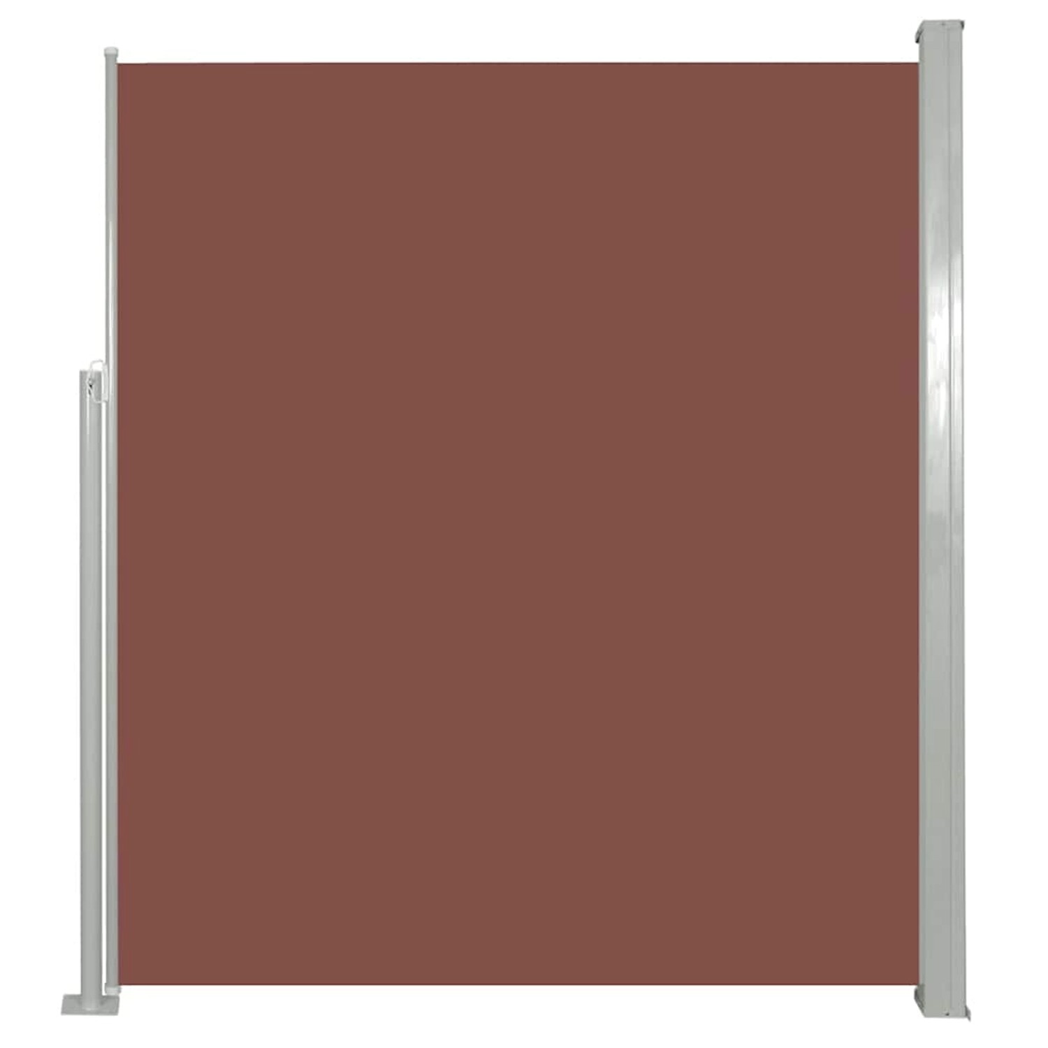 furnicato Ausziehbare Seitenmarkise 160x500 cm Braun günstig online kaufen