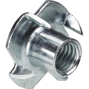 Hettich Einschlagmutter M8, 10mm, verzinkt, für Möbelausstattung.