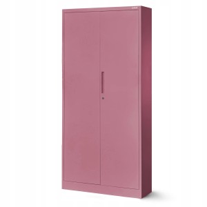 Rosa Jan Nowak Metallschrank JAN H, 195x90x40 cm, abschließbar mit 3-Punkt-Verriegelung für Büro.