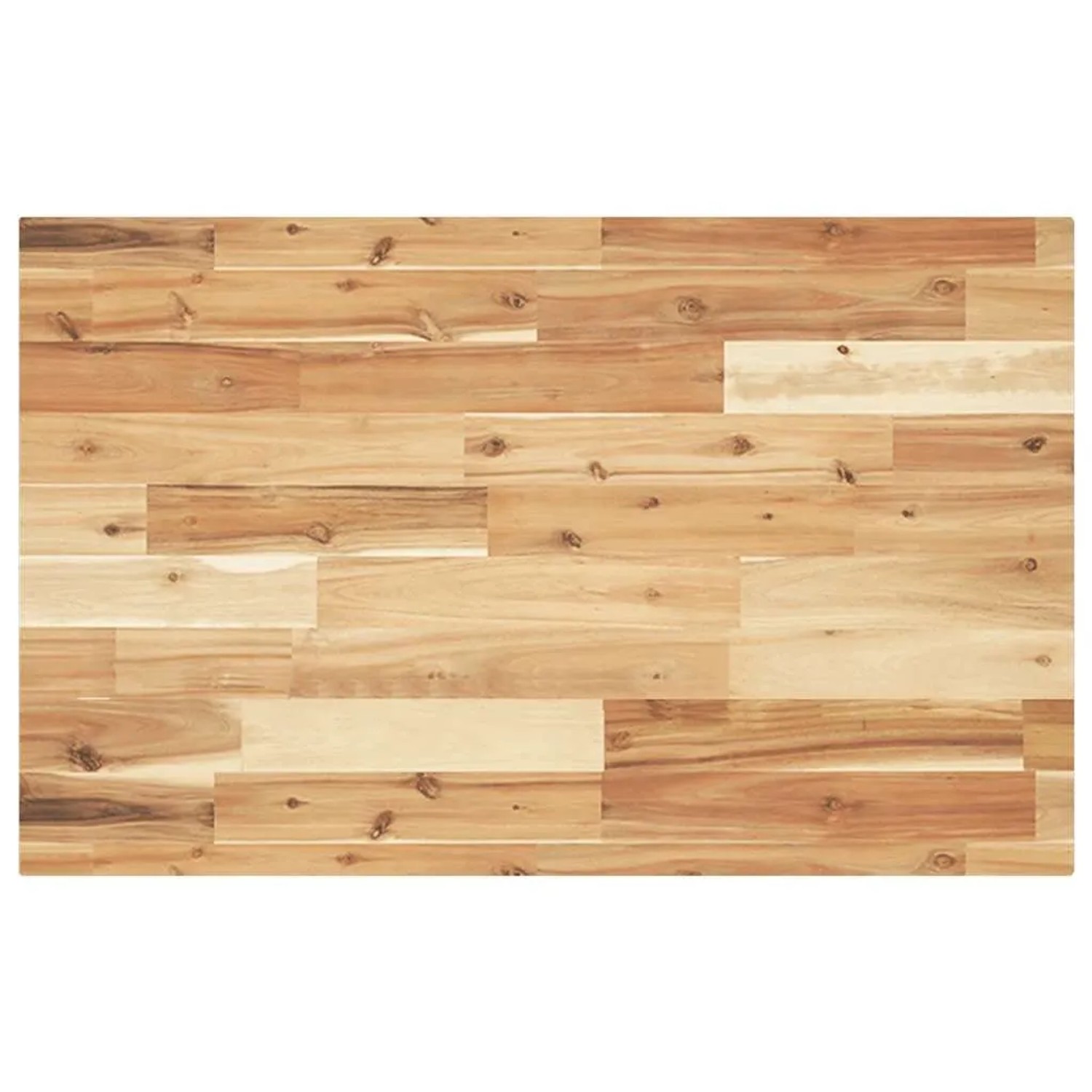 vidaXL Tischplatte Rechteckig 120x50x4 cm Massivholz Akazie 4008855