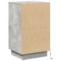 vidaXL Nachttisch mit Beton Grau 39 x 34,5 x 65 cm Holzwerkstoff 869629_8