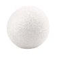 Weißer Hunter Filzball, 4 cm, Katzenspielzeug aus Merinowolle für interaktiven Spielspaß.