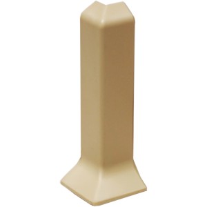 Außenecke für Kernsockelleiste 60 in Ahorn-Optik, Zubehör für Laminat und Parkett.