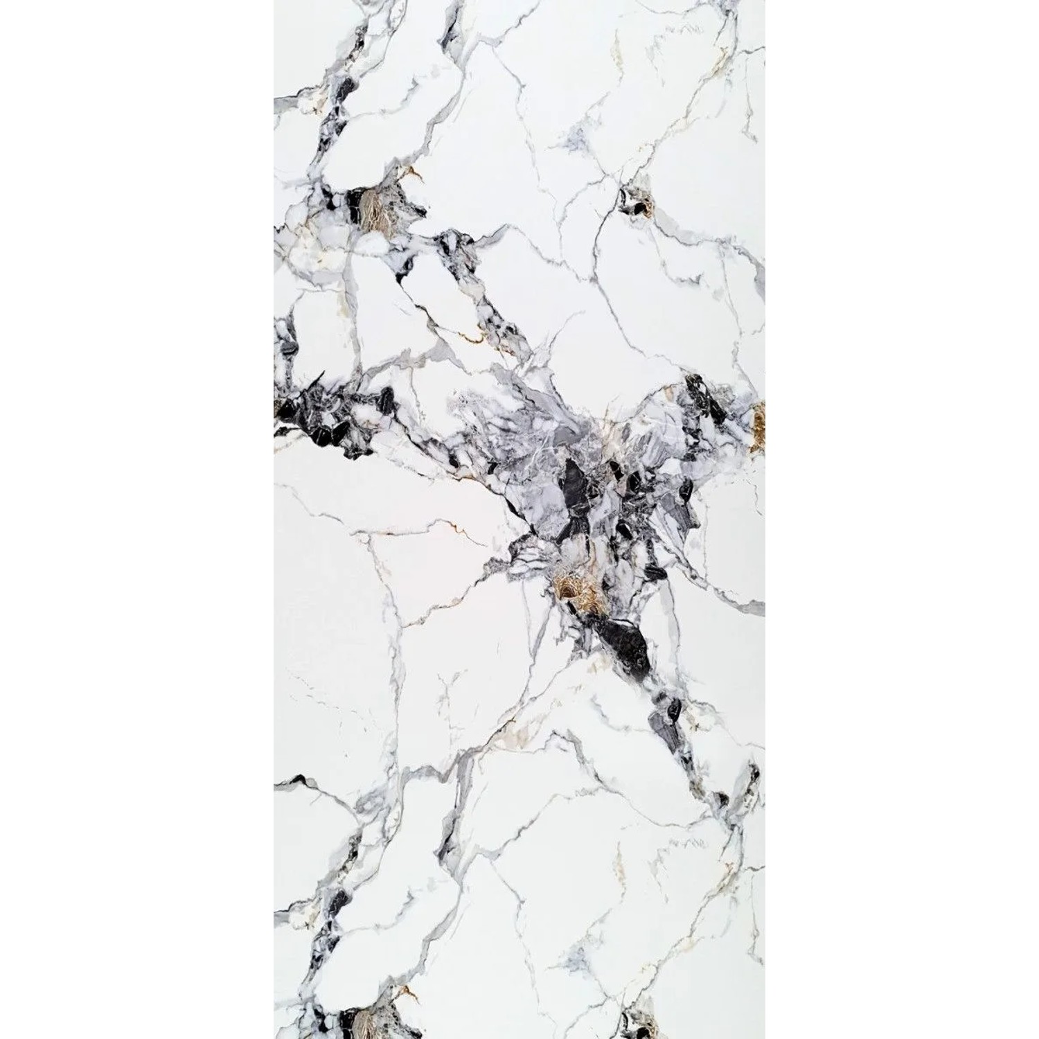 Aluverbund24 PVC Wandpaneele Duschrückwand Küchenrückwand Arabescato-White günstig online kaufen