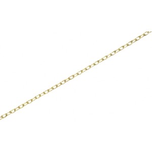 Messing Uhrkette, 1,8 mm, als Meterware für Deko-Zwecke.