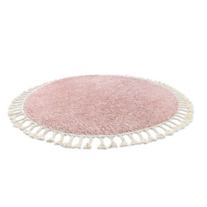 RugsX Teppich Berber VG14503 Rosa 160cm 160cm