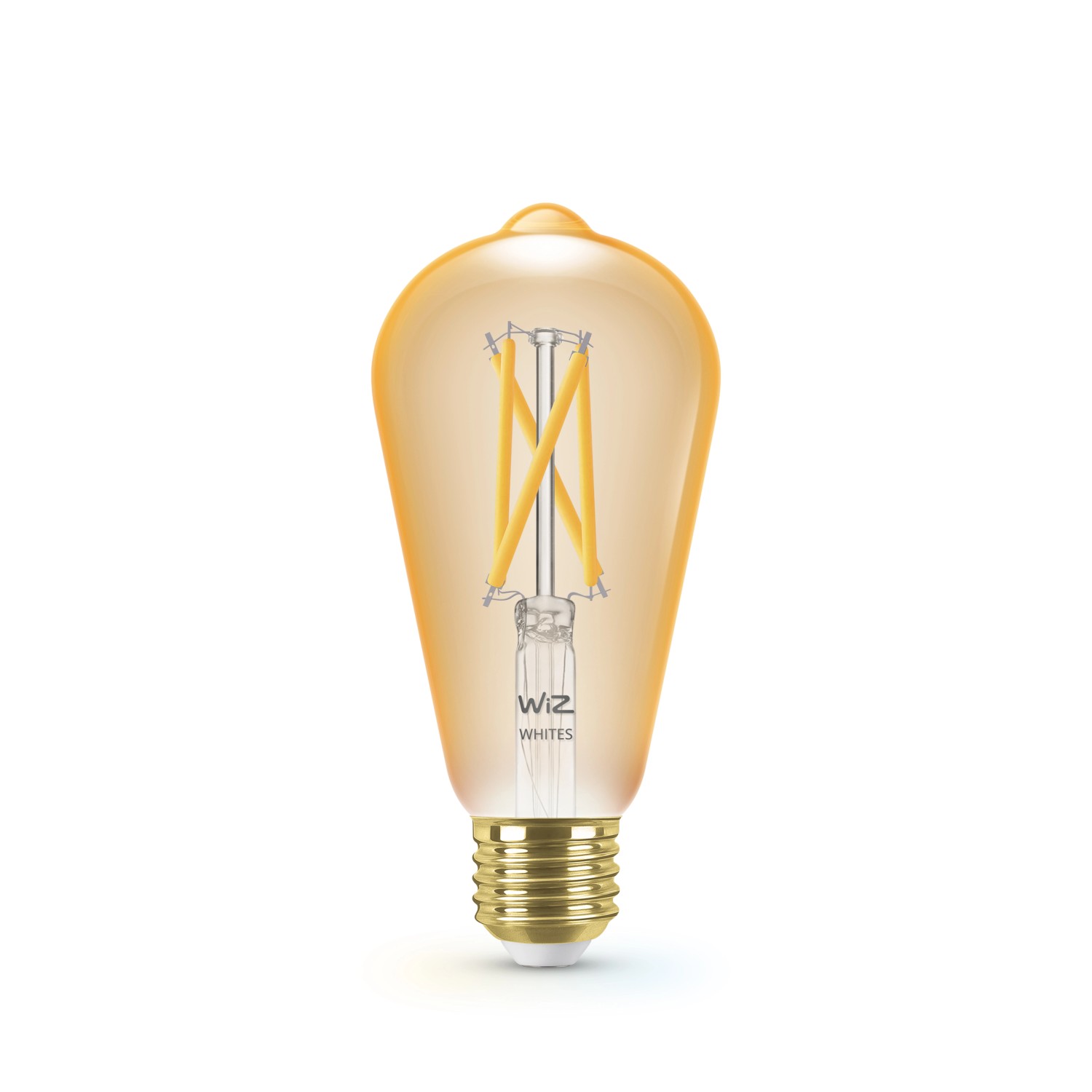 WiZ LED-Leuchtmittel ST64 E27 Glühlampenform 7 W 640 lm Amber 2 Stück