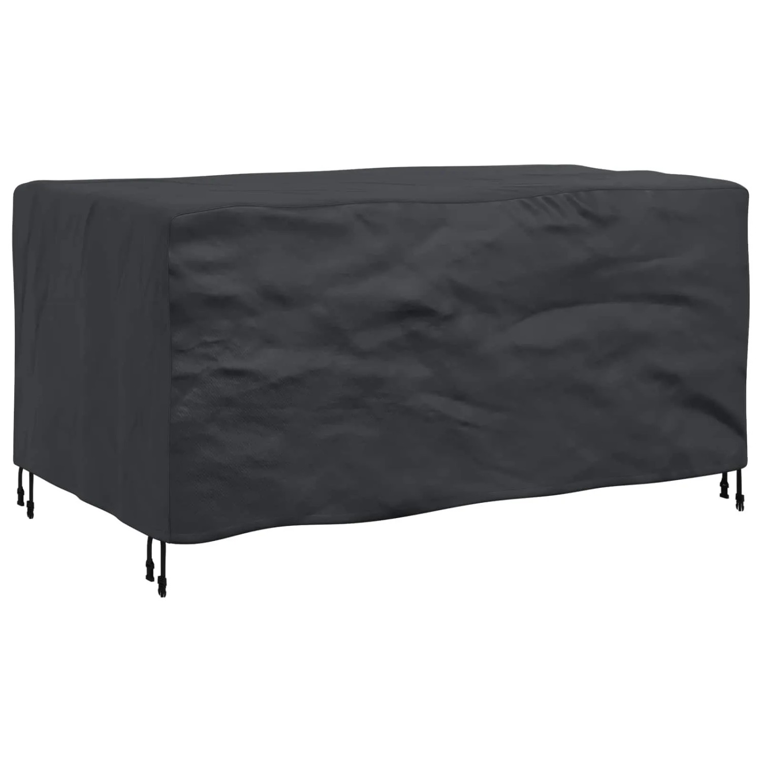 vidaXL Möbelbezug Uni Schwarz 160 x 100 x 70 cm 210D 4105732 günstig online kaufen
