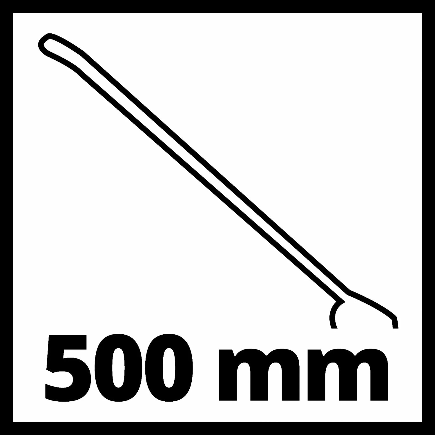 Einhell Ausblaspistole mit 500 mm Düse, Zubehör für Kompressoren.
