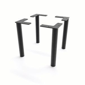 HEVVA Möbelfüße LINZ Schwarz 20 cm Hoch 4er Set