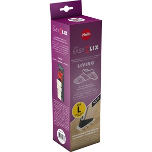 Hailo EasyClix Living Wechselfuß-Set Größe L für Leitern zum Schutz empfindlicher Böden.