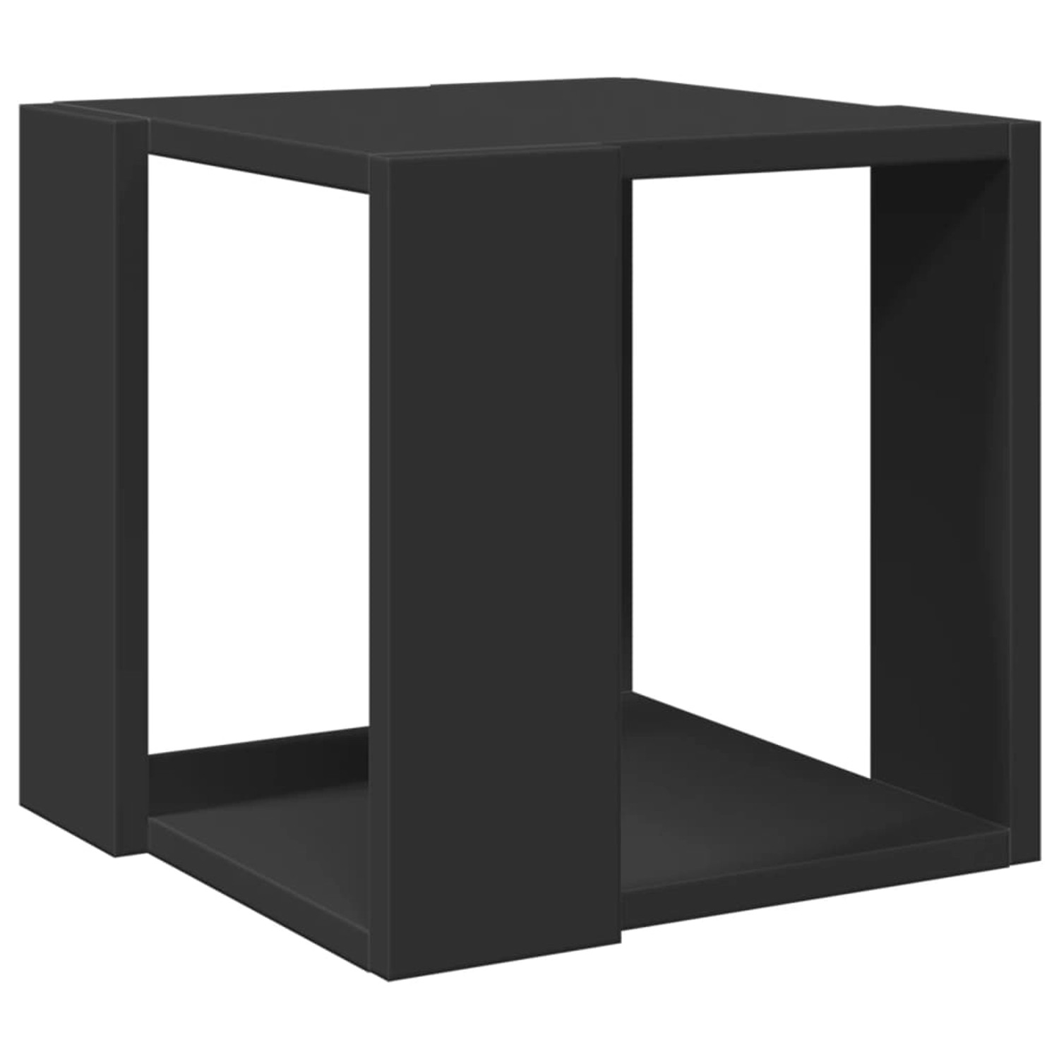 vidaXL Couchtisch Schwarz 32x32x30 cm Holzwerkstoff 848144 günstig online kaufen
