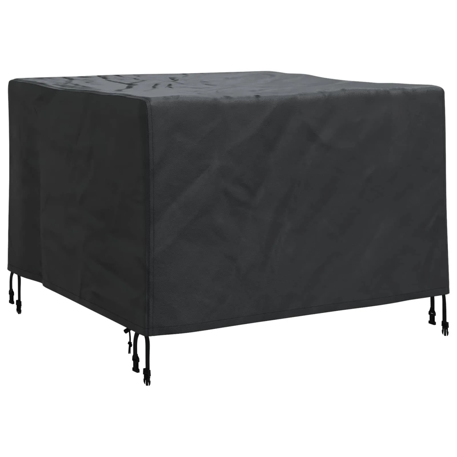 vidaXL Möbelbezug Uni Schwarz 99 x 99 x 60 cm 420D Oxford Stoff 4105892 günstig online kaufen