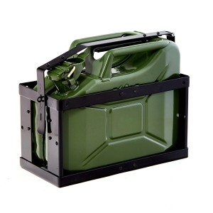 Metall Halterung für 10L Kraftstoffkanister, Benzinkanister Halterung für Pannenhilfe.