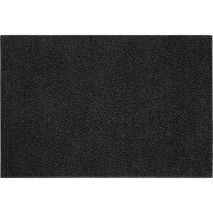 Anthrazit Kurzflor Teppich, 160x230 cm, klassisch und pflegeleicht.