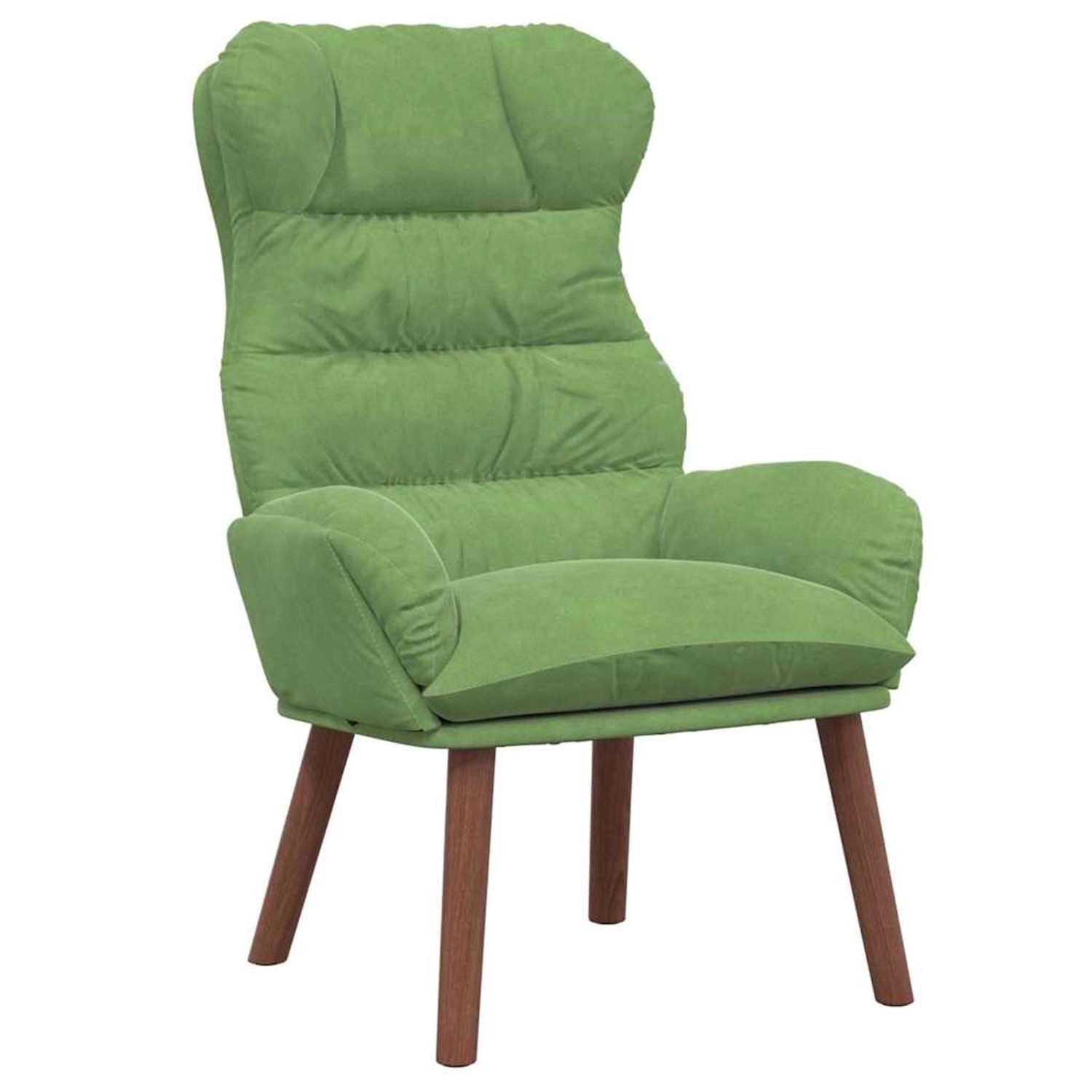 vidaXL Relaxsessel Hellgrün 69 x 74 x 93 cm Samt 42001890 günstig online kaufen