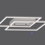 Moderne LED-Deckenleuchte Inigo von Paul Neuhaus aus Stahl, 53,8x24,2cm, dimmbar.
