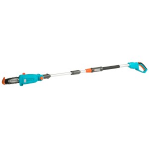 Gardena Akku-Teleskop-Hochentaster TCS 20/18V P4A solo, ausziehbar für Baumschnitt in bis zu 4m Höhe.