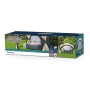 Verpackung des Bestway Lay-Z-Spa Whirlpool-Pavillons, Poolzelt mit Moskitonetz und UV-Schutz.