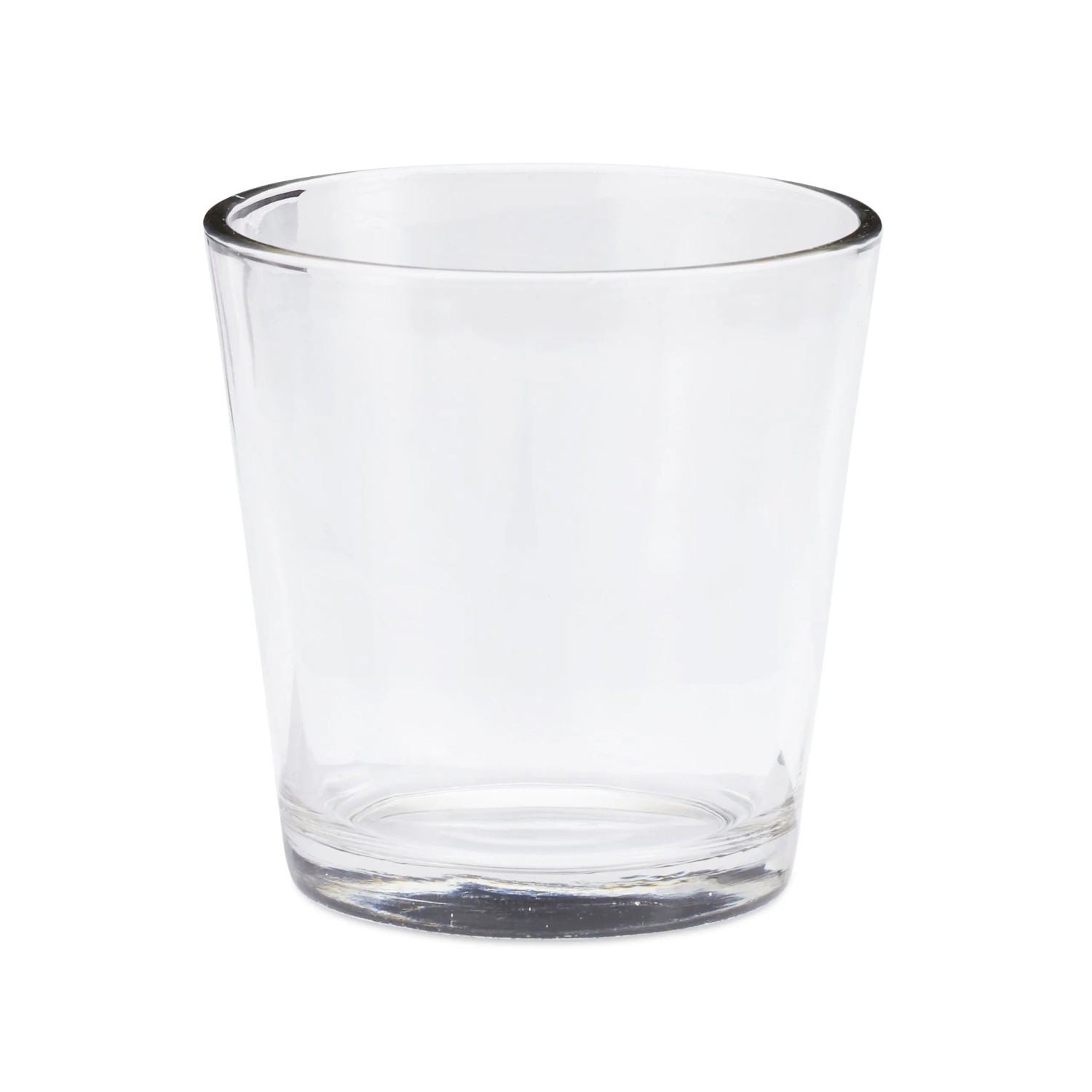 Relaxdays Teelichtgläser 12er Set Glas Klar Spülmaschinengeeignet 7,5 cm x 5,5 cm