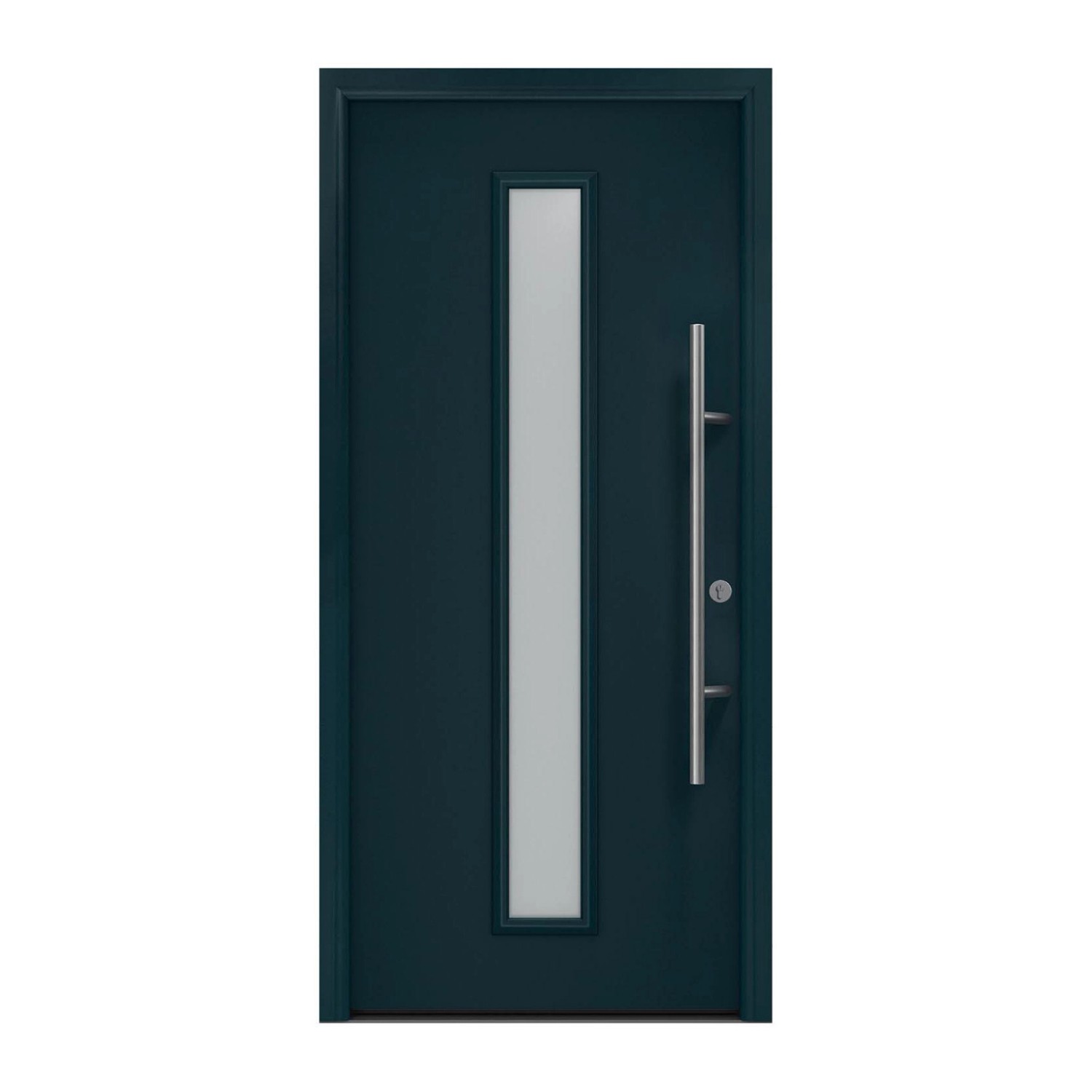 EcoStar Haustür Isopro Secur IPS 020S Anthrazitgrau 110 cm x 210 cm DIN R günstig online kaufen